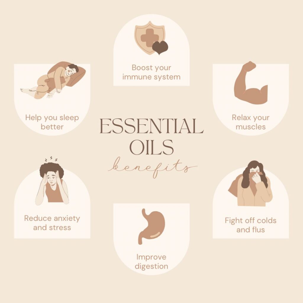 Essential Oils for Relieving Cold and Headache Symptoms: Aromatherapy Solutions.